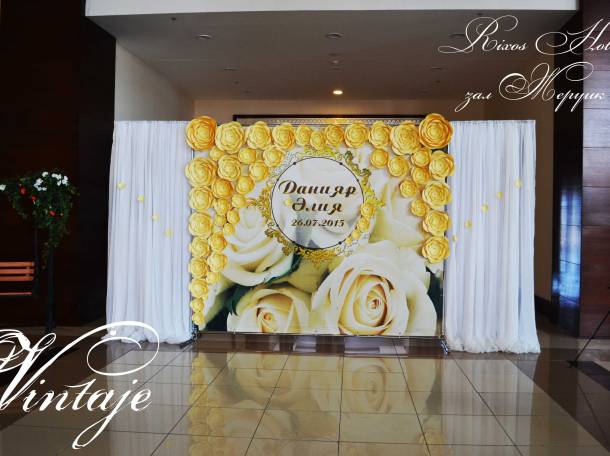 свадебная фото зона, фотография 3