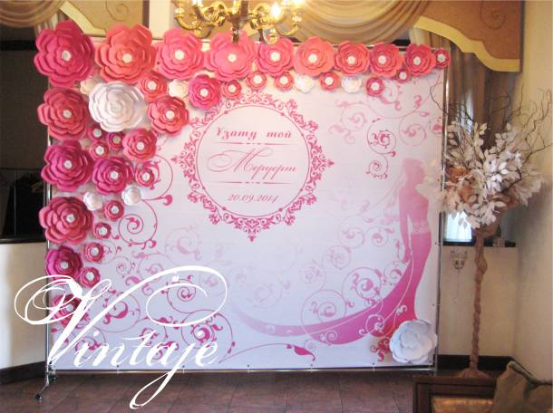 баннер на свадьбу, фотография 2