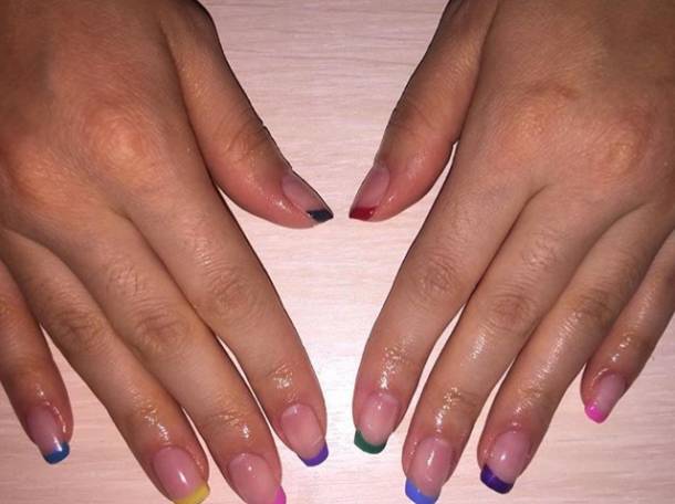 Акция. Маникюр с гуль покрытием, фотография 1