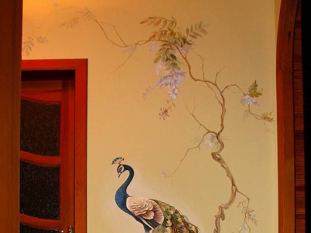 Роспись стен в Астане, фотография 1