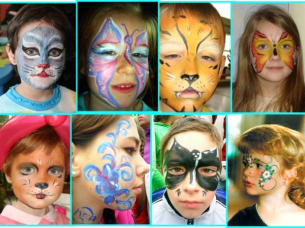Яркие рисунки на лицаx раскрасят ваш праздник , фотография 2