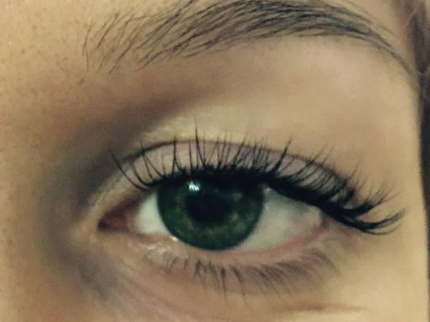 Наращивание ресницц, фотография 1