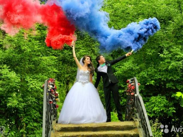 Цветной дым для фотосессий, фотография 1