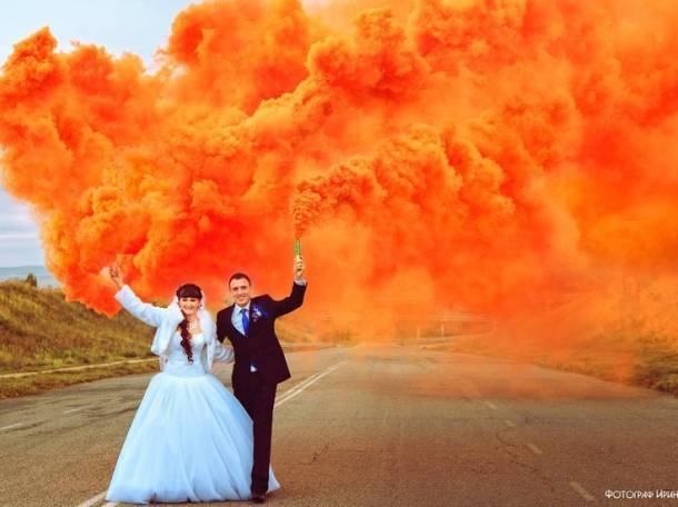 Цветной дым для фотосессий, фотография 4