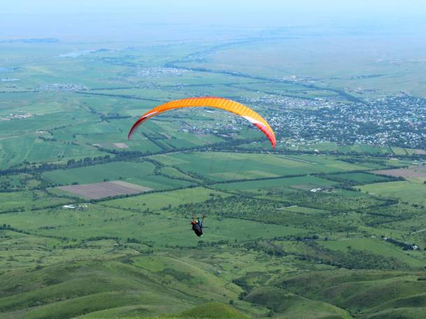 подарочный сертификат.  Полёты на параплане, фотография 3