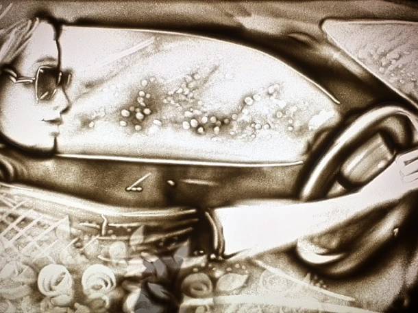 Песочное шоу в Астане, фотография 3