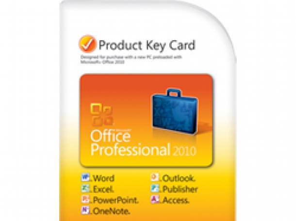 Microsoft office 2010 Professional key Kard, фотография 1