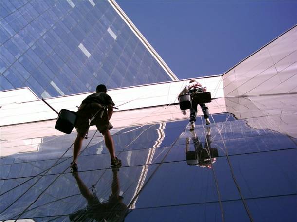 Утепление стен Алматы. Альпинисты., фотография 2