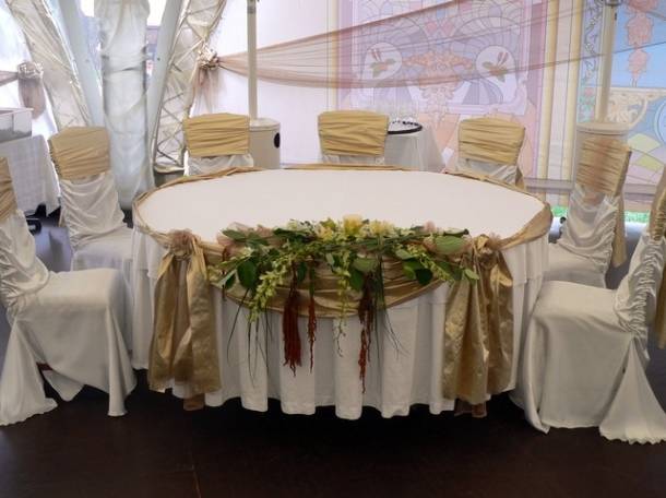 Пошив скатертей, салфеток, чехлов на стулья., фотография 4