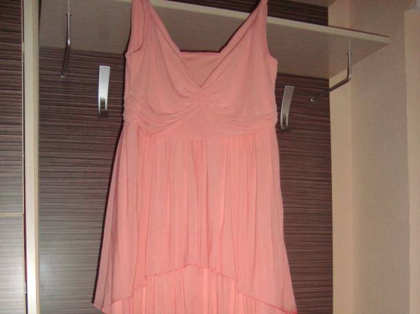 Продам выпускное вечернее коралловое платье от H&M, фотография 3