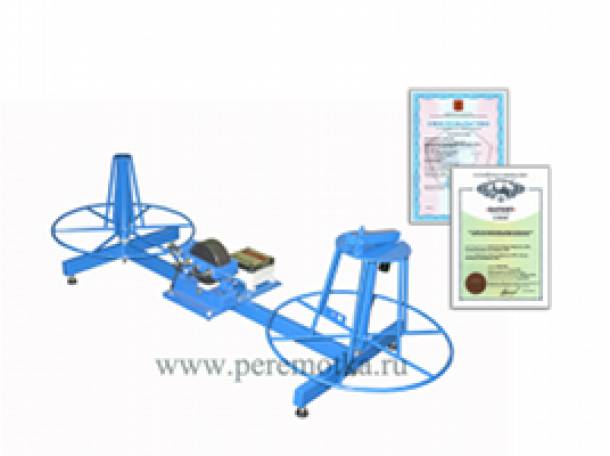 Устройство (станок) перемотки (намотки) кабеля УНК-4-2Н мод. 2, фотография 1