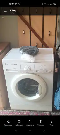 Продам стиральную машину бу в отличном состоянии срочно, торг есть, фотография 1