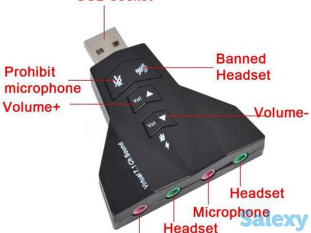Внешняя звуковая карта USB., фотография 4