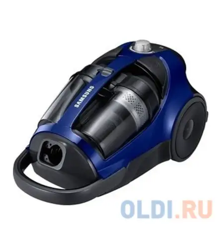 Пылесос samsung/ пылесос с контейнером, 2200 /430 вт, синий, 2 л,, фотография 1
