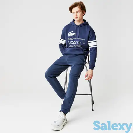 Мусжкие спортивные штаны lacoste slim fit, фотография 1