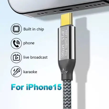 Усилитель для наушников Type-C на 3.5 мм Walk Play CB1200AU, фотография 1