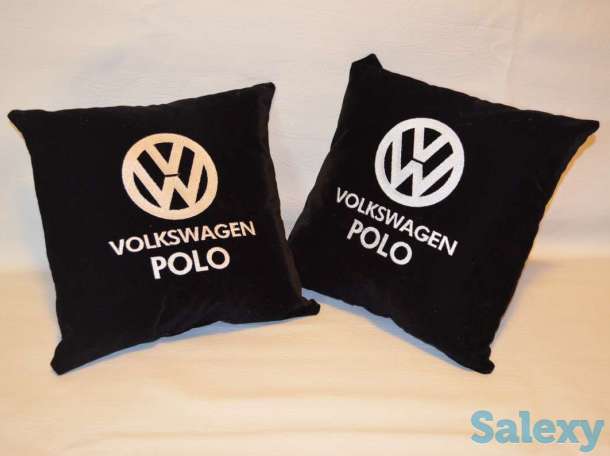 Автоподушки с нанесением логотипа машины. Печать на автоподушках любимого логотипа автомобиля., фотография 1