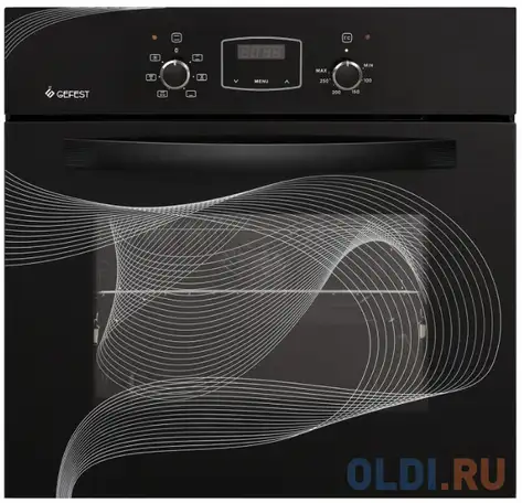 Электрический шкаф gefest 622-02 к26 черный, фотография 1