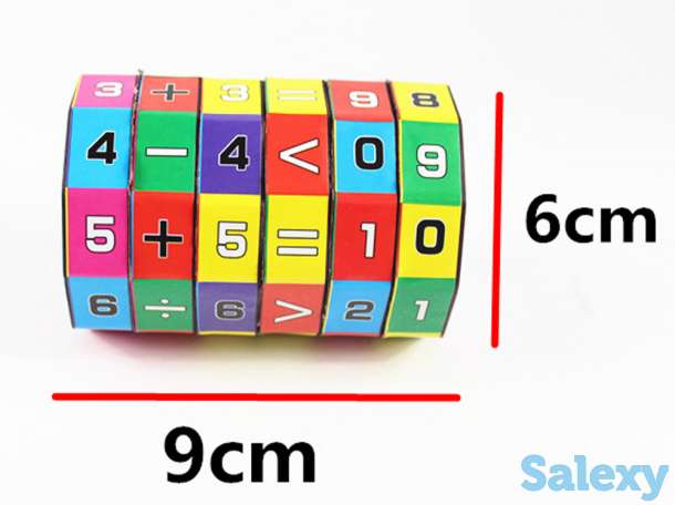 Интеллектуальная, образовательная игрушка - арифметический куб, фотография 2