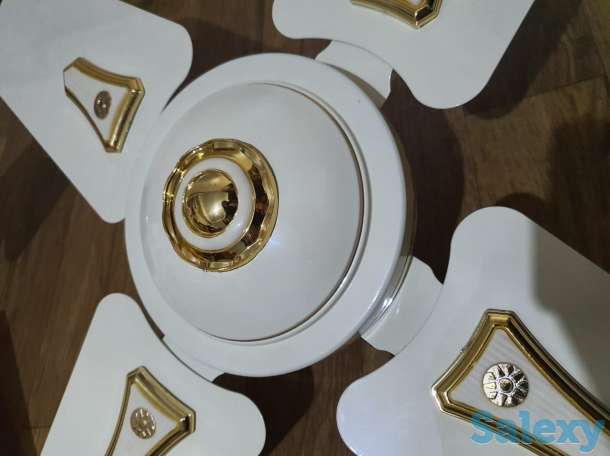 Высокоскоростной потолочный вентилятор, премиум качество Индия 61 см На потолок, фотография 5