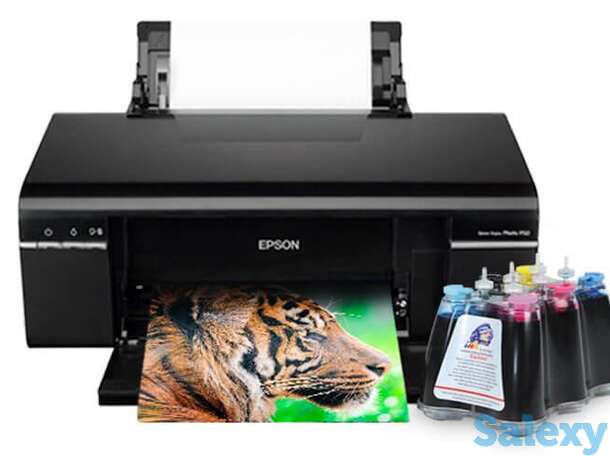 Принтер epson stylus photo p50 с снпч и светостойкими чернилами inksystem, фотография 1