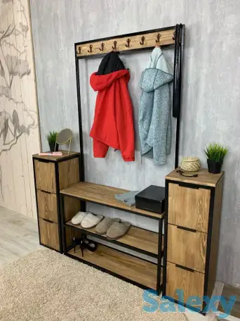 Лестницы на металлокаркасе. Мебель ЛОФТ., фотография 11