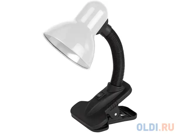 Настольная лампа эра n-102 40вт белый n-102-e27-40w-w, фотография 1