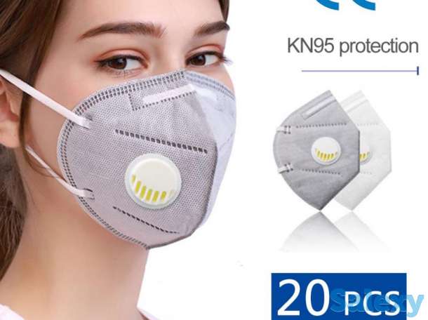 Респиратор-маска KN95 (Степень защиты FFP2), фотография 1