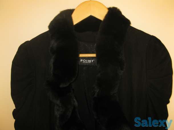 Куртка замшевая Point (Турция), стильная, мех, стразы, фотография 2