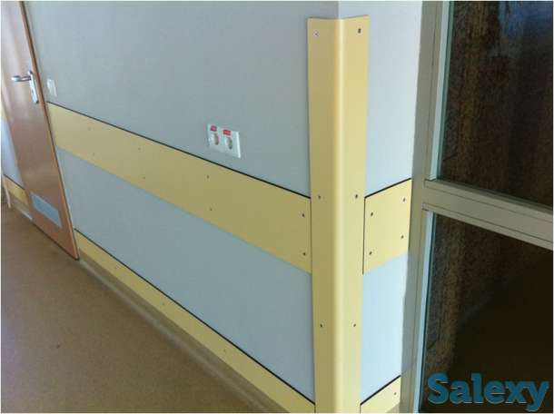 Гнутые конструкционные элементы компакт пластик HPL для отделки углов колонн и сложных поверхностей, элементов декора, фотография 8