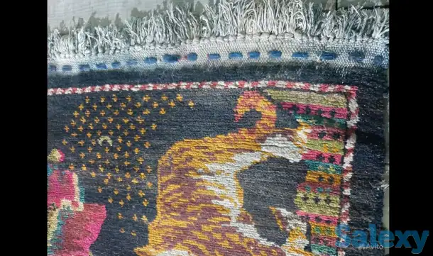 Антикварный туркменский ковёр ручной работы. Раритет. Эксклюзив., фотография 4