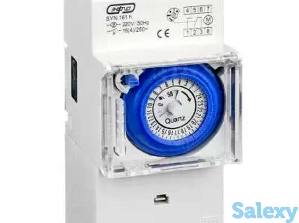 Суточный таймер (электронно-механический) SYN 161h Энергия, фотография 1