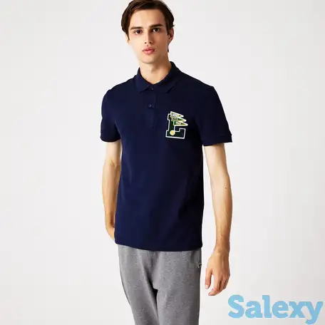 Мужское поло lacoste regular fit, фотография 1