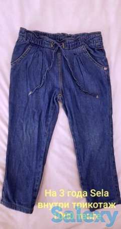 Детские джинсы на 3-4 года, фотография 1