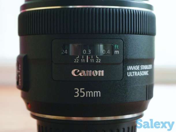 Объектив Canon EF 35mm f/2 IS USM в Алматы, фотография 2