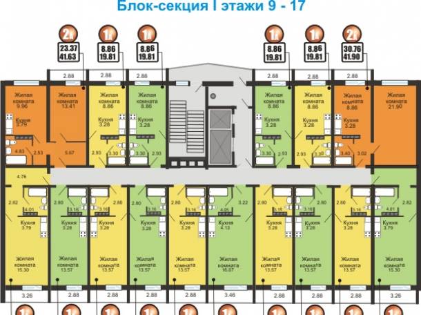 Квартира студия в Новосибирске!!!, Забалуева, фотография 1