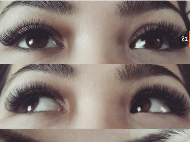 Наращивание ресниц, фотография 1