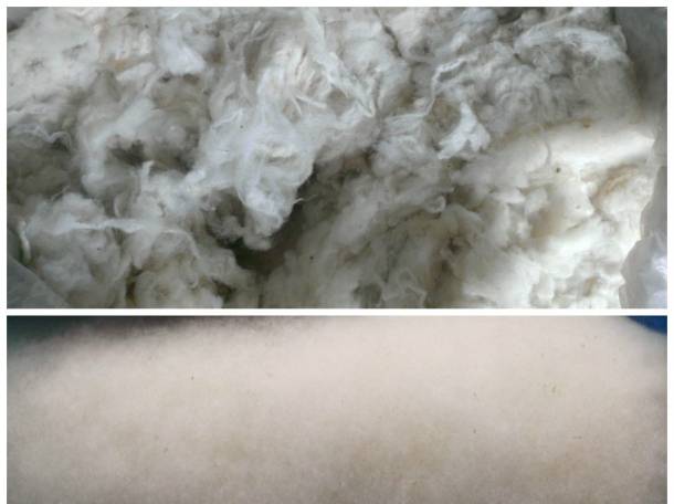 Машинная чёска шерсти., фотография 3