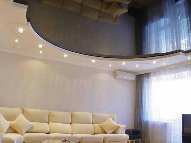 качественный монтаж натяжных потолков от 1300тг м2, фотография 2