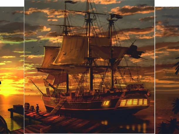 Модульные картины на стекле, фотография 6