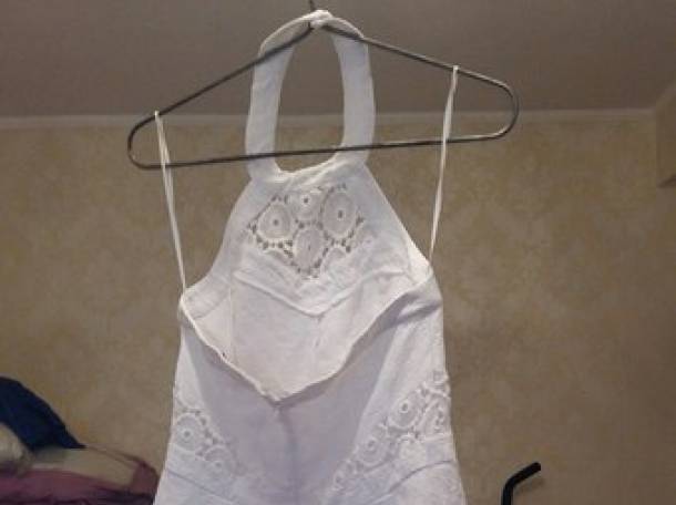 Белое коктейльное платье 50-х, фотография 2