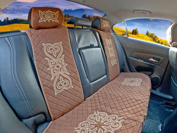 ДВУСТОРОННИЕ НАКИДКИ С НАЦИОНАЛЬНЫМ ОРНАМЕНТОМ, фотография 3