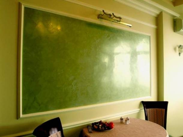 Декоративная отделка в Алматы.Леонардо.Венецианка.Травертин.Роспись стен.Комплексный ремонт, фотография 6