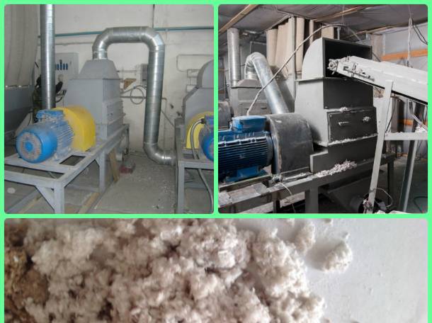 производство эковаты под ключ за 10 дней линия 250кг/ч, фотография 1