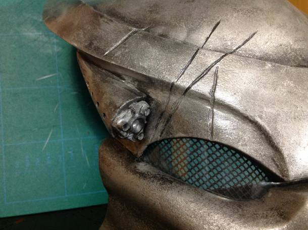 Маска хищника ручной работы, фотография 1