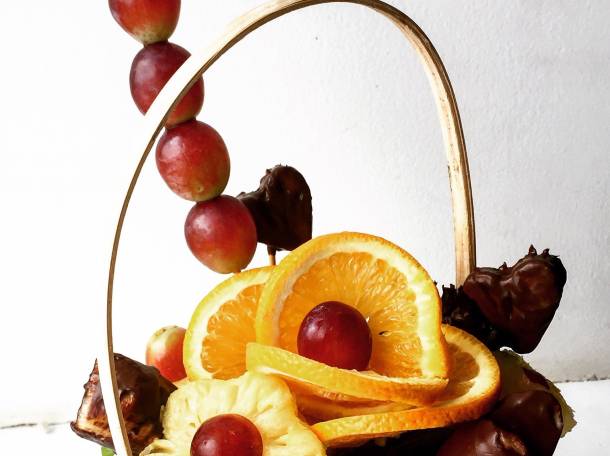 Букеты из фруктов , фотография 2