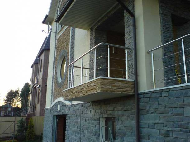 Изготовление и монтаж перил из нержавеющей стали, фотография 7