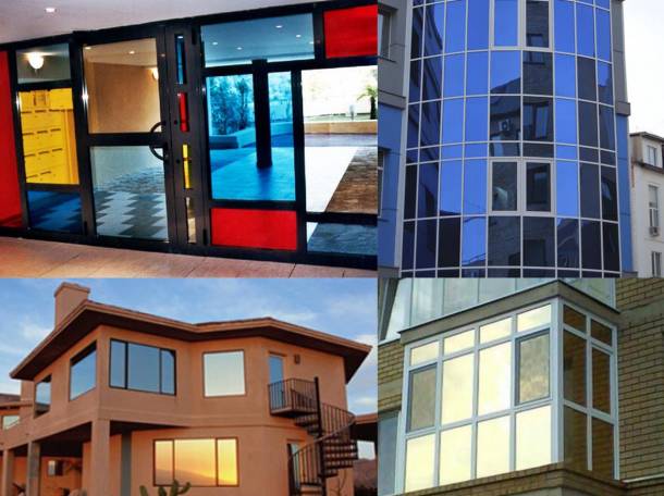 Установка витражных фасадов, окон и дверей, фотография 2