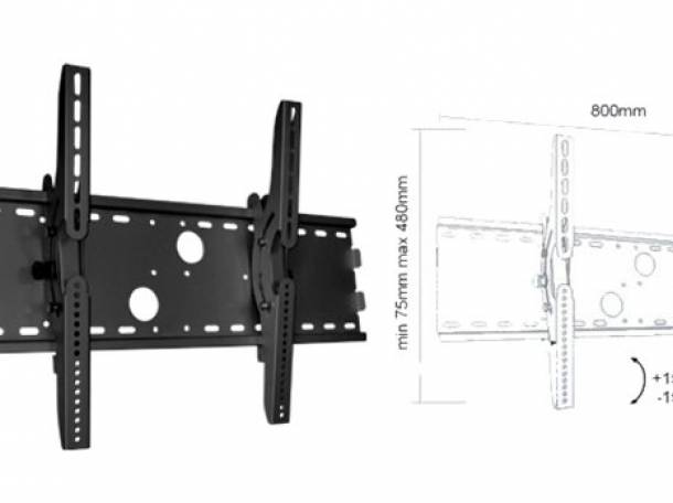 Продажа телевизоров и кронштейнов, установка навеска на стену в Алматы, фотография 1
