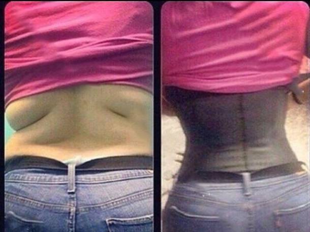 Лю женские латексные корсеты для уменьшения талии , фотография 5